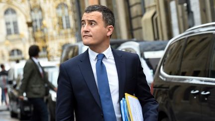 Le ministre des Comptes publics, Gérald Darmanin, en juin 2017. (FRANCOIS LO PRESTI / AFP)