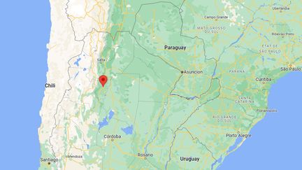 Deux personnes sont mortes des suites d'une pneumonie sévère&nbsp;"d'origine inconnue", à San Miguel de Tucuman, ont fait savoir les autorités de Santé argentines, le 31 août 2022.&nbsp; (GOOGLES MAPS)