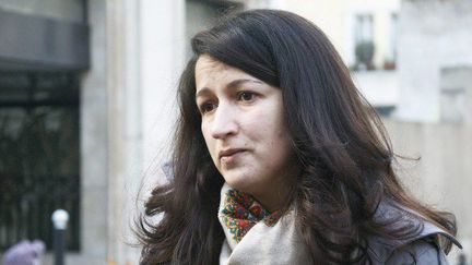 La journaliste de Charlie Hebdo Zineb El Rhazoui  à Paris en 2015