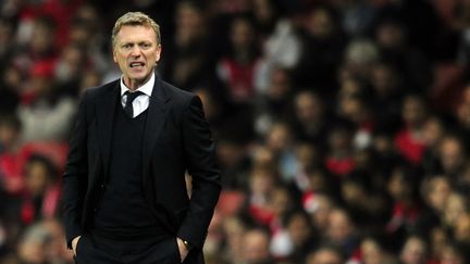 David Moyes, le 16 avril 2013. (GLYN KIRK / AFP)