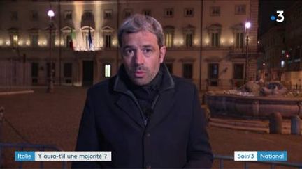 Marc Dana, envoyé spécial à Rome. (FRANCE 3)