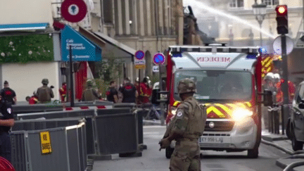 Explosion à Paris : un important dispositif de sécurité a été déployé (France 2)