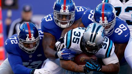 Les Panthers ont eu chaud face aux Giants (JEFF ZELEVANSKY / GETTY IMAGES NORTH AMERICA)