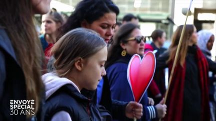 Quand Greta Thunberg rencontre celle qui l'a précédée, vingt-sept ans plus tôt (ENVOYÉ SPÉCIAL  / FRANCE 2)