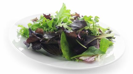 Assiette de mesclun. (GETTY IMAGES)