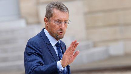 L'ex-patron de la DGSE Bernard Bajolet a été mis en examen pour "complicité de tentative d'extorsion".&nbsp; (LUDOVIC MARIN / AFP)