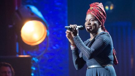 Angélique Kidjo, New York, septembre 2013
 (DAVE KOTINSKY / GETTY IMAGES NORTH AMERICA / AFP)