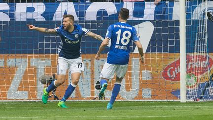 Schalke retrouve le top 10 (GUIDO KIRCHNER / DPA)