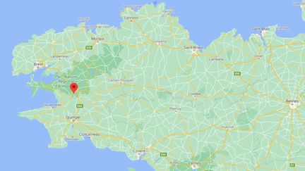 L'incident&nbsp;s'est produit à Châteaulin, dans le Finistère. (GOOGLE MAPS)