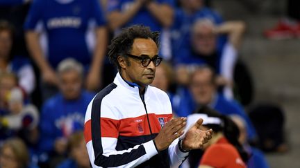 Yannick Noah est sélectionneur de l'équipe de France de Coupe Davis depuis 2016. 