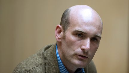 Le journaliste Nicolas Henin, ex-otage en Syrie, le 6 septembre 2014 à Paris. (ALAIN JOCARD / AFP)