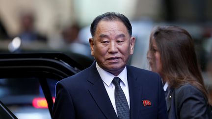 Le général nord-coréen Kim Yong-chol à New-York (Etats-Unis), le 30 mai 2018. (ATILGAN OZDIL / ANADOLU AGENCY / AFP)