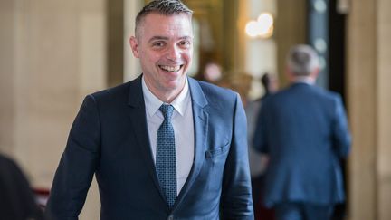 Le député LREM du Vaucluse Jean-François Césarini, le 12 juillet 2018 à l'Assemblée nationale.&nbsp; (AURELIEN MORISSARD / MAXPPP)