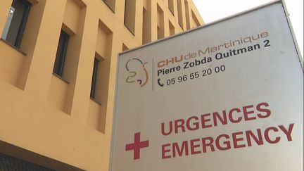 L'hôpital Pierre Zobda-Quitman du CHU de Martinique, à Fort-de-France, est dans une situation critique, le 29 juillet 2021. (MARTINIQUE LA 1ERE)