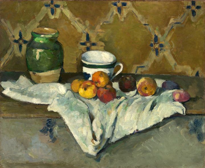 Paul Cézanne, "Nature morte avec jarre, tasse et pommes", vers 1877, Metropolitan Museum of Art, New York, legs de Mme H. O. Havemeyer, 1929
 (CC0)