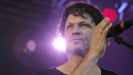 Bertrand Cantat, le 29 juin 2012 lors des Eurock&eacute;ennes de Belfort. (SEBASTIEN BOZON / AFP)