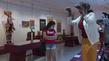 Exposition "Enfers et fantômes d'Asie à découvrir au Musée départemental des Arts Asiatiques à Nice (L. Querin / France Télévisions)