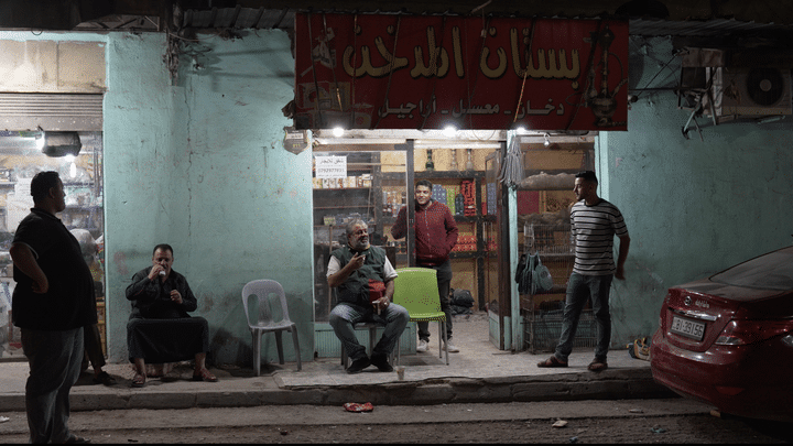 Mahmoud dans le camp palestinien de Baqa'a en Jordanie. (MOHAMED ERRAMI / RADIOFRANCE)