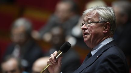 Le député Les Républicains Didier Quentin s'exprime lors d'une séance de questions au gouvernement à l'Assemblée nationale&nbsp;à Paris le 7 février 2017. (LIONEL BONAVENTURE / AFP)