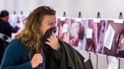 &nbsp; (Une partie des photos de "César" sont actuellement exposées aux Nations unies à New York © REUTERS / Lucas Jackson)