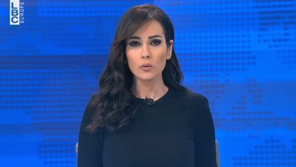 La présentatrice de LBCI (DR)