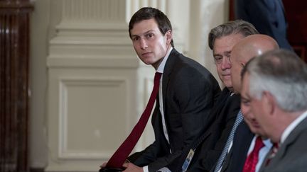 Jared Kushner, le 20 avril 2017 à Washington (Etats-Unis).&nbsp; (ANDREW HARNIK/AP/SIPA / AP)