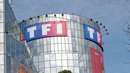 Le siège de TF1 à Boulogne-Billancourt, en 2018.&nbsp; (DANIEL FOURAY / MAXPPP)