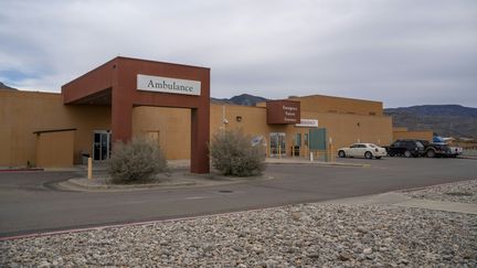 Le centre médical d'Alamogordo, au Nouveau-Mexique (Etats-Unis), où un enfant guatémaltèque de 8 ans est mort tôt le 25 décembre 2018. (PAUL RATJE / AFP)