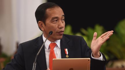 Le président indonésien&nbsp;Joko Widodo, en août 2019.&nbsp; (ZULKARNAIN / XINHUA)