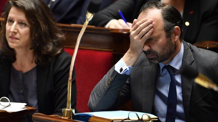 Edouard Philippe à l'Assemblée nationale le 13 février 2018.&nbsp; (GERARD JULIEN / AFP)