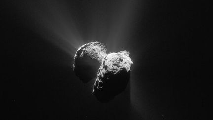 &nbsp; (La comète Tchouri en juillet dernier © ESA/Rosetta/Navcam – CC BY-SA IGO 3.0)