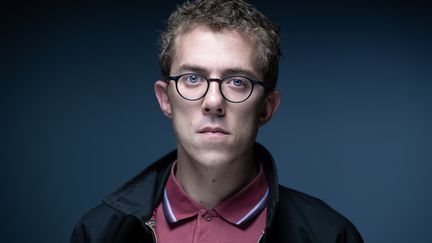 Le journaliste Valentin Gendrot, le 1er septembre 2020, à Paris.&nbsp; (JOEL SAGET / AFP)