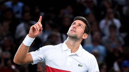 Le Serbe Novak Djokovic est au coeur d'une polémique qui dépasse le seul monde du sport.&nbsp; (EPN / NEWSCOM / SIPA / NEWSCOM)