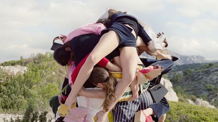 Installation de Simon Porte Jacquemus à Marseille, mai 2017
 (Luraschi)