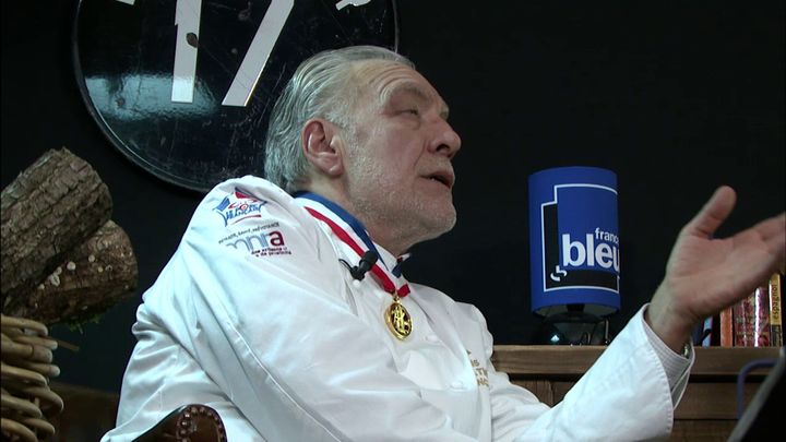 Joël Mauvigney, Meilleur Ouvrier de France, président de la fédération nataionale des Charcutiers et charcutiers-traiteurs. (RF / France Bleu)