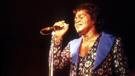 James Brown en 1988 lors de son concert à Montpellier
 (PHOTOPQR/LE MIDI LIBRE)