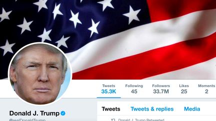 Capture d'écran du compte Twitter de Donald Trump datant du 11 juillet 2017. (REUTERS)