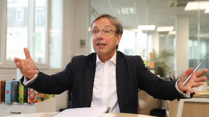 Bernard Canetti, le fondateur de Comme j'aime, le 29 août 2019. (GUILLAUME GEORGES / MAXPPP)