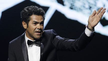 Jamel Debbouze durant la soir&eacute;e des 30 ans de Canal +, le 31 octobre 2014 &agrave; Paris.&nbsp; (KENZO TRIBOUILLARD / AFP)