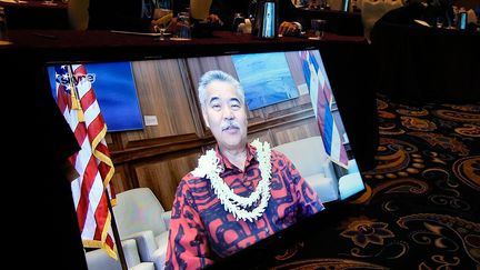 Le gouverneur d'Hawaï, David Ige, le 13 octobre 2017 à Las Vegas (Nevada, Etats-Unis). (ISAAC BREKKEN / GETTY IMAGES NORTH AMERICA / REUTERS)