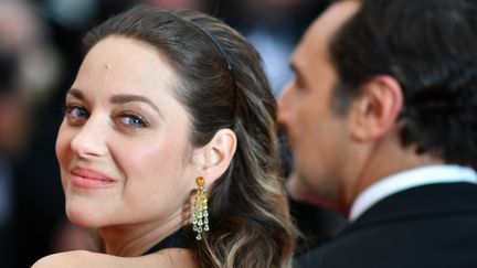 Marion Cotillard est venue soutenir son ami Nicolas Bedos, ainsi que son compagnon Guillaume Canet qui fait partie du casting de La Belle Epoque. (ALBERTO PIZZOLI / AFP)