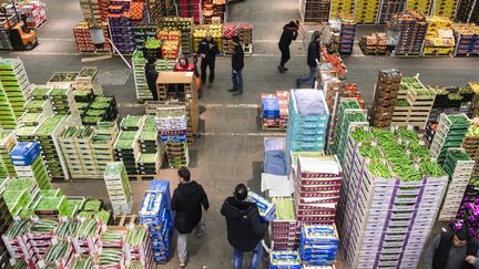 Le marché de Rungis. Photo d'illustration. (VINCENT ISORE / MAXPPP)