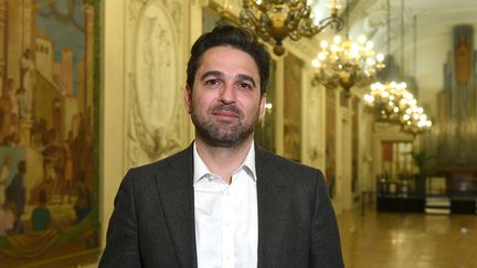 Arnaud Robinet, le maire de Reims est aussi le président de la Fédération hospitalière de France. (CHRISTIAN LANTENOIS L'UNION/L'ARDENNAIS / MAXPPP)