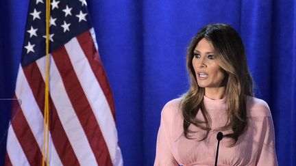 Melania Trump le 3 novembre 2016.
 (MANDEL NGAN / AFP)