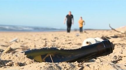 Landes : l'histoire d'une bouteille jetée à la mer