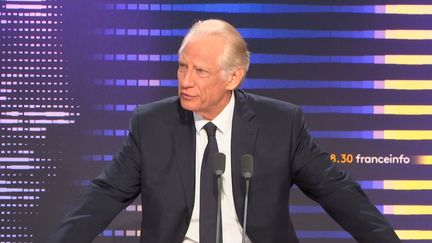 Dominique de Villepin, invitée du 8h30 de franceinfo le 7 octobre 2024 (FRANCE INFO / RADIO FRANCE)