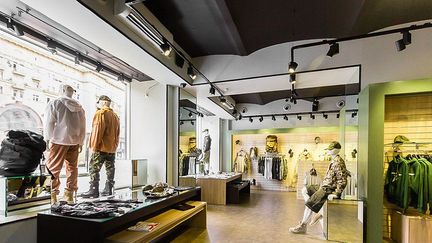 Le label «Armée de Russie» a ouvert une boutique en juin 2015 en plein centre de Moscou. (@armiyarossii.ru)