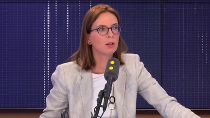 Amélie de Montchalin, secrétaire d'État aux Affaires européennes, invité du "8.30 franceinfo", mercredi 11 septembre 2019.&nbsp; (FRANCEINFO / RADIOFRANCE)