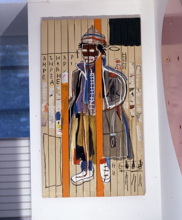 Anthony Clarke par Jean-Michel Basquiat (1985)
 (Estate of Jean-Michel Basquiat, licensed by Artestar, New York )