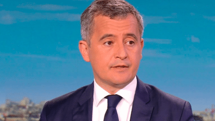 Gérald Darmanin, ministre de l’Intérieur et des Outre-Mer, est l’invité du 20 Heures, lundi 25 mars, et fait le point sur les menaces d’attentat qui pèsent sur la France. (france 2)